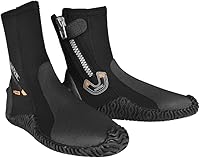 Vista 1 de SEAC Basic HD, 5 mm Neoprene Diving Boots with Side Zip and semi-Rigid Sole