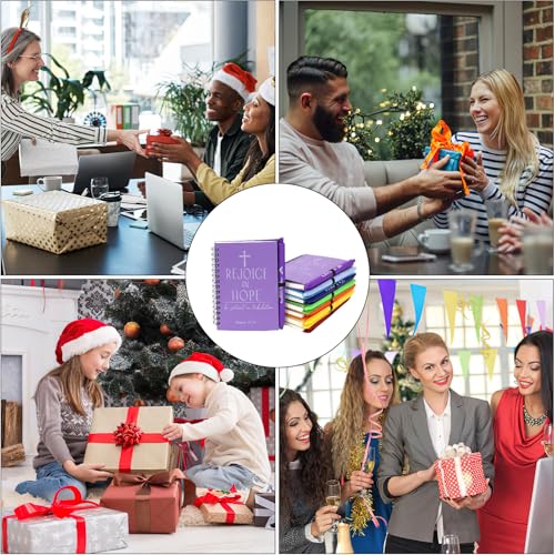 Stylos chrétiens et carnets à spirales multicolores de qualité supérieure - 6