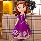 siqiwl Peluche 60cm Prinzessin Schnee Weiß Ariel Rapunzel Spielzeug Merida Cinderella Aurora Belle Prinzessin Gestopft Animla Plüsch Puppen Mädchen Geschenke