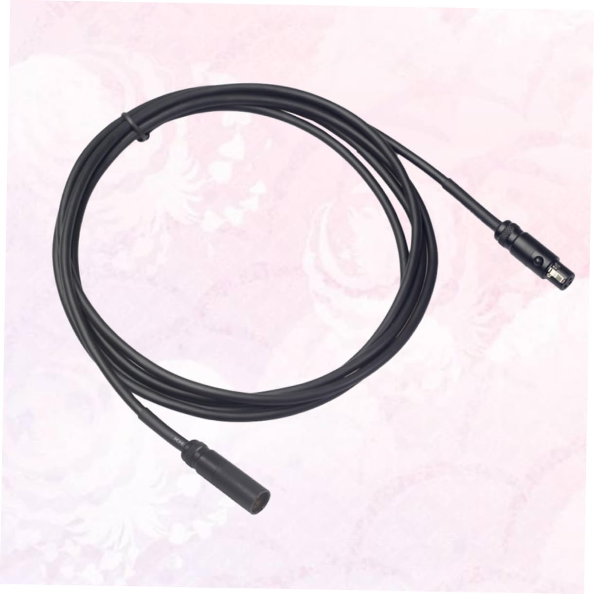 Abaodam 3 Piezas Cable macho de 3 pines a hembra de 3 pines cable de micrófono cable de auriculares Altavoces cable de extensión cable micro xlr mini tejer altavoz hombre a mujer