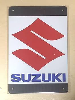 Amazon.co.jp: SUZUKI スズキ 昭和 レトロ ブリキ看板 : 文房具