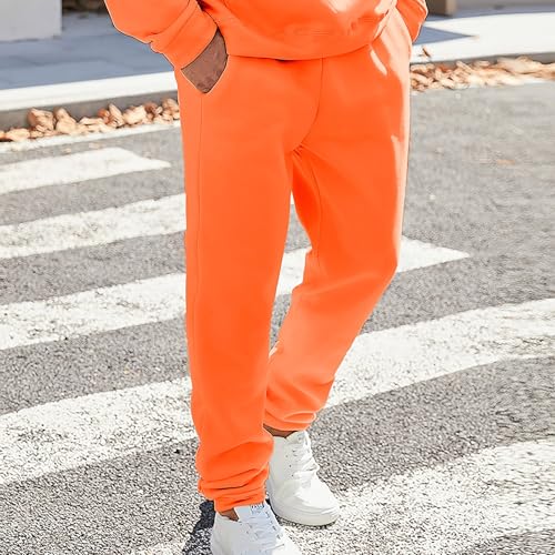Unisex Men's Solid Color Jogger Pants Trendy Casual Straight Wide Leg Trousers 2025 New Workout Running Sweatpants4