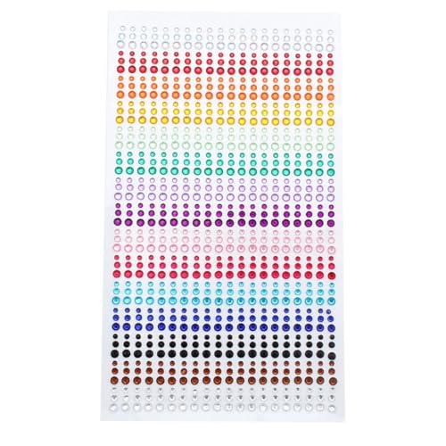 Brilhantes para o rosto, 900 peças, diamantes de imitação autocolantes, diamantes para trabalhos manuais, autocolantes rosto brilhantes festival, para unhas, maquilhagem, corpo
