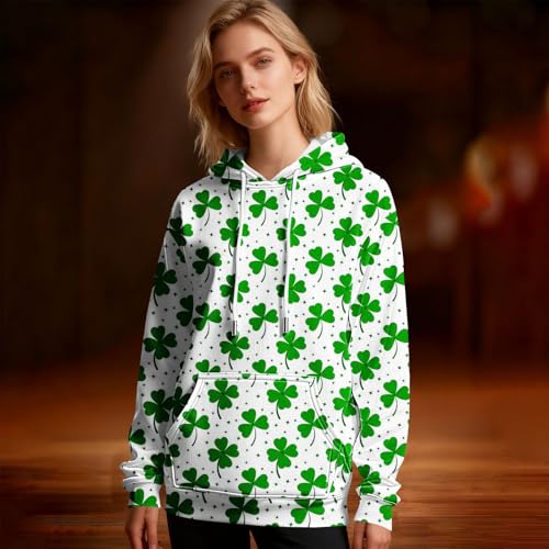 Sudadera con capucha irlandesa para hombre y mujer estilo oversized gym 3