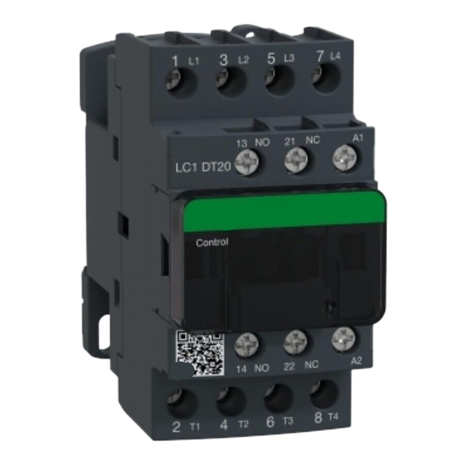 PIHWGUVD Contactor LC1DT20Q7C 380VAC contactor 4Poles 20A