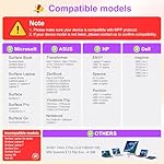 Surface Pen - Surface Pro Pen Stylus for Surface Pro 11/9/10/8/X/7/6/5/4/3, USB-C Fast Charge, 4096 Pressure Sensitivity, Palm Rejection Surface Pen for Surface Go 2/3/4/Book/Laptop/Studio - Image 2