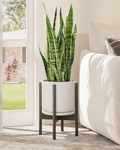 Plant stand Bamworld para decorar salones con plantas de interior naturales 2