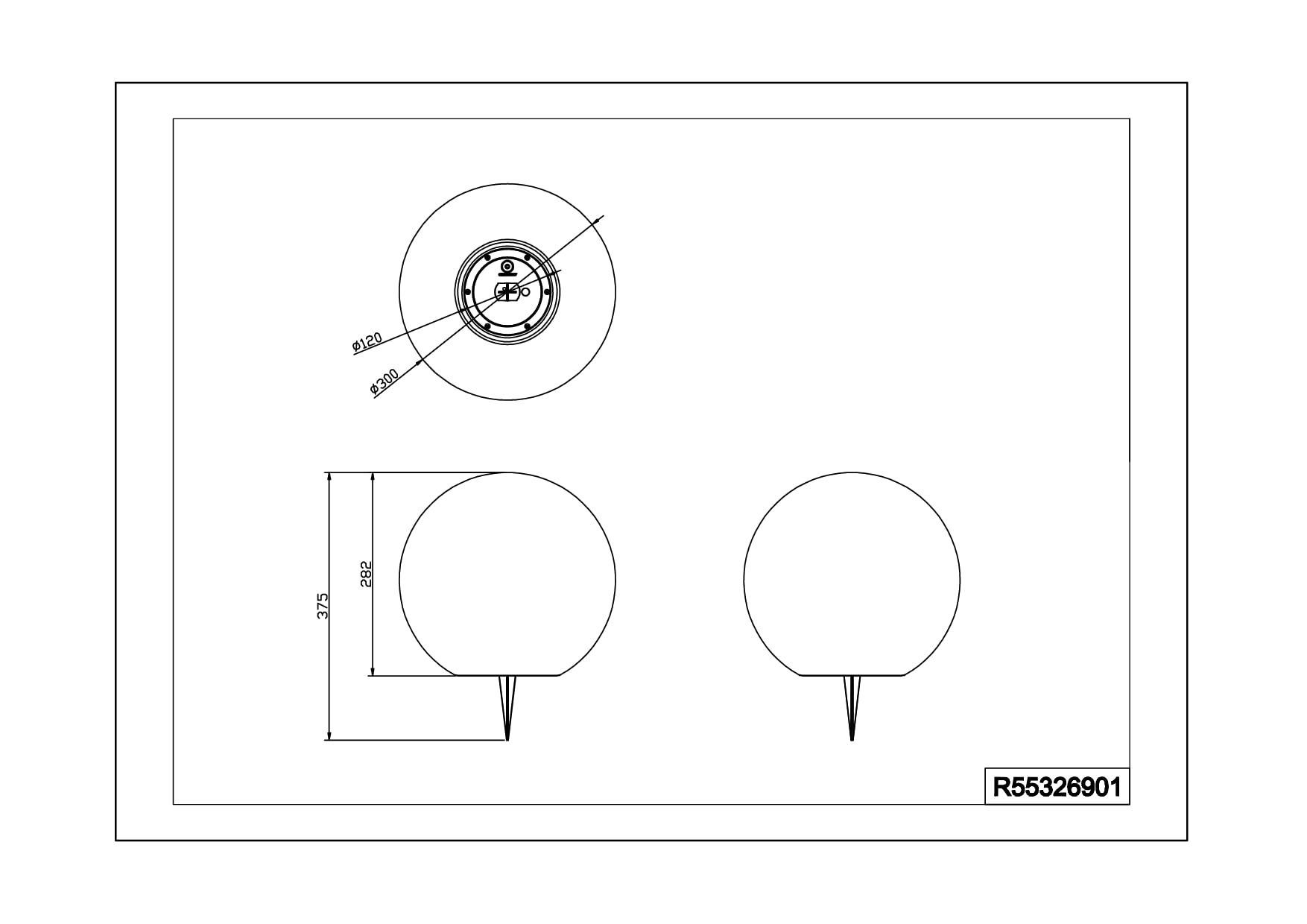 Reality Leuchten Solar LED Außenleuchte Melo R55326901, Kunststoff weiß, inklusive 0.5 Watt LED mit Farbwechsler, Fernbedienung |