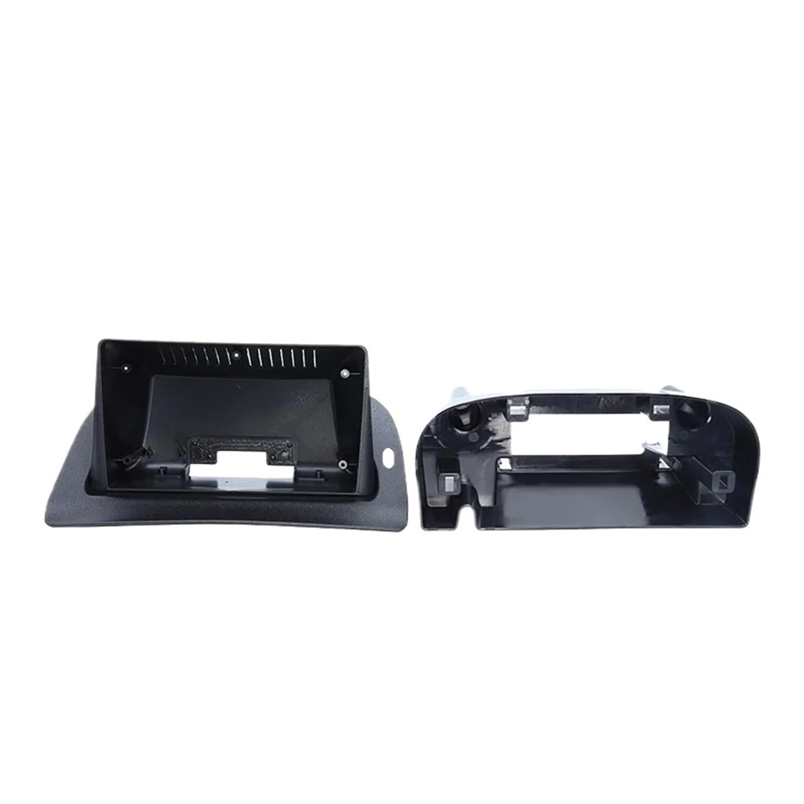 Marco de para Radio Coche Apto para KANGOO 20152018 Radio de Coche de 9 Pulgadas Reproductor MP5 Android Panel de Carcasa 2 DIN Marco de DVD for Coche Accesorio de Audio(Frame)