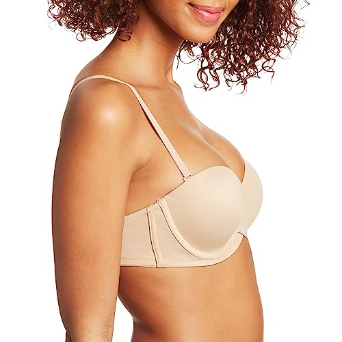 Self Expressions Strapless Bra, Balconette Bra, Best Strapless Bra, Stay-Put Underwire, 5-Way Convertible Straps #TOP2