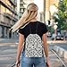Manfei Geometric Stripe Line Drawstring Bag 13