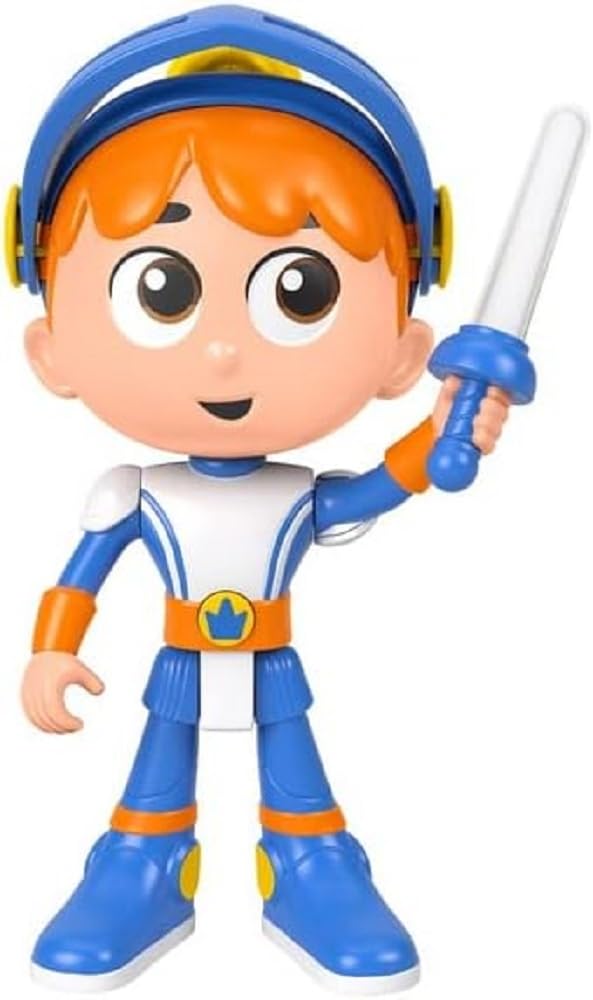 Fisher-Price Talking Knight Gus, 20 cm, Toy Action Figure with Lights and 15 Iconic Phrases