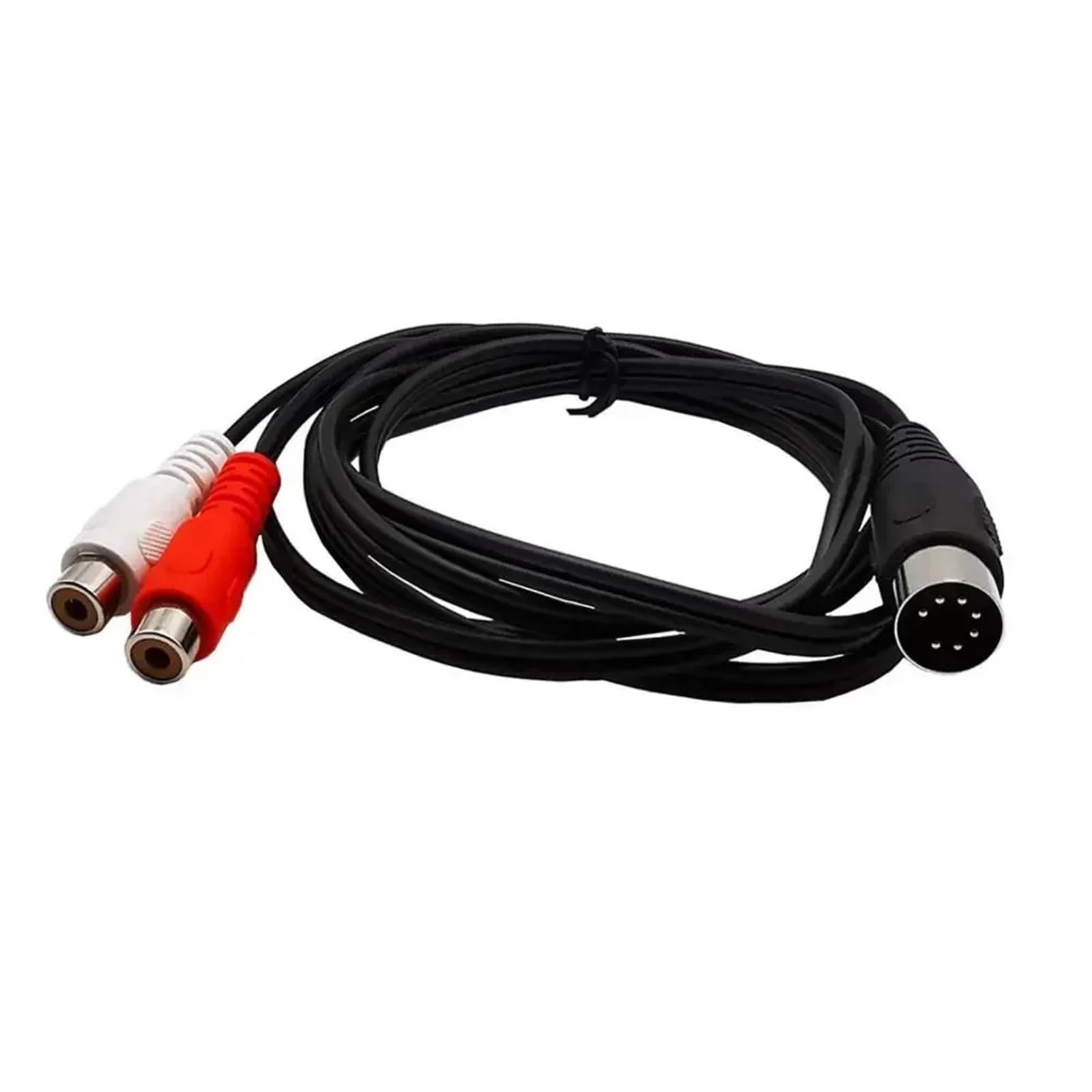 DIN 7-pinowy 7-pinowy na 2 kabel adaptera lotosu męski na żeński