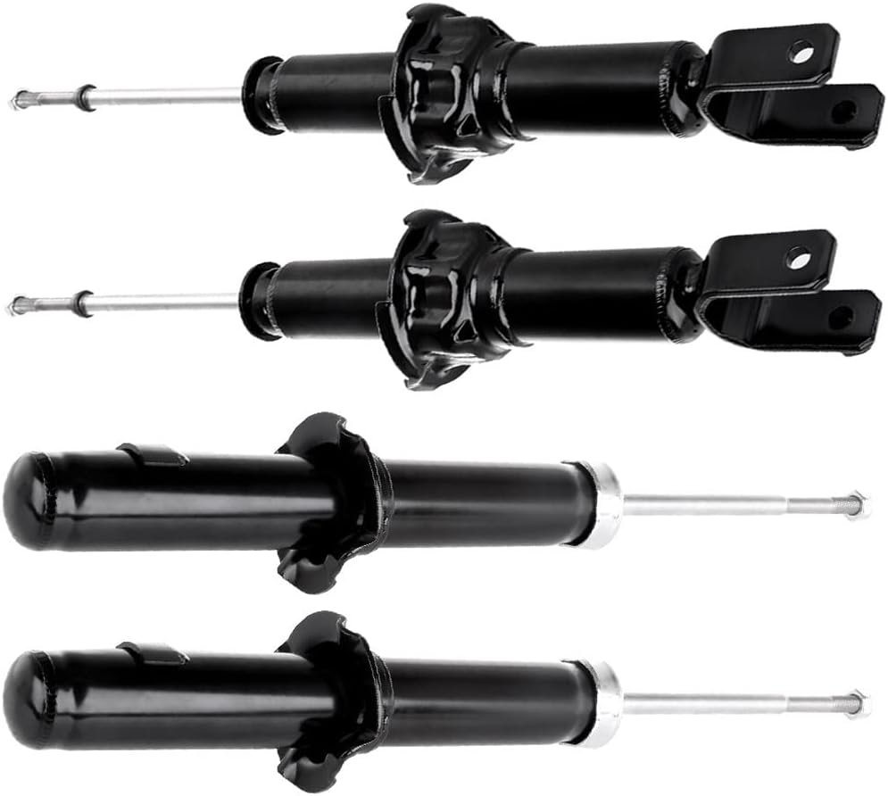 AUTOMUTO 4 Pcs Struts Shock Absorbers Compatible with 1996-2000 for Honda Civic with 341203 341198 Auto Shocks - Front Rear
