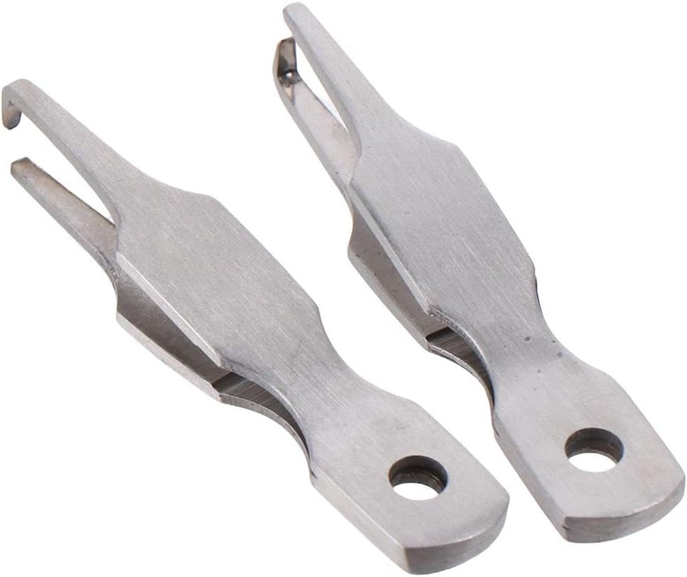 2PCS Loop Ring Opening Mini Pliers Quick Split Rings Stainless Steel Opener Tool