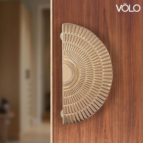 Image of VOLO Main Door Handle - Heavy Duty Pull Handle for Wooden & Glass Doors in Home, Office & Hotel Use (Model: S-626) - Pack of 1 Set (Rose Gold - 160MM)
