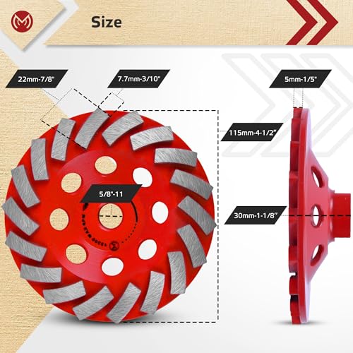 MonoPro Turbo Row Diamond Cup Wheel