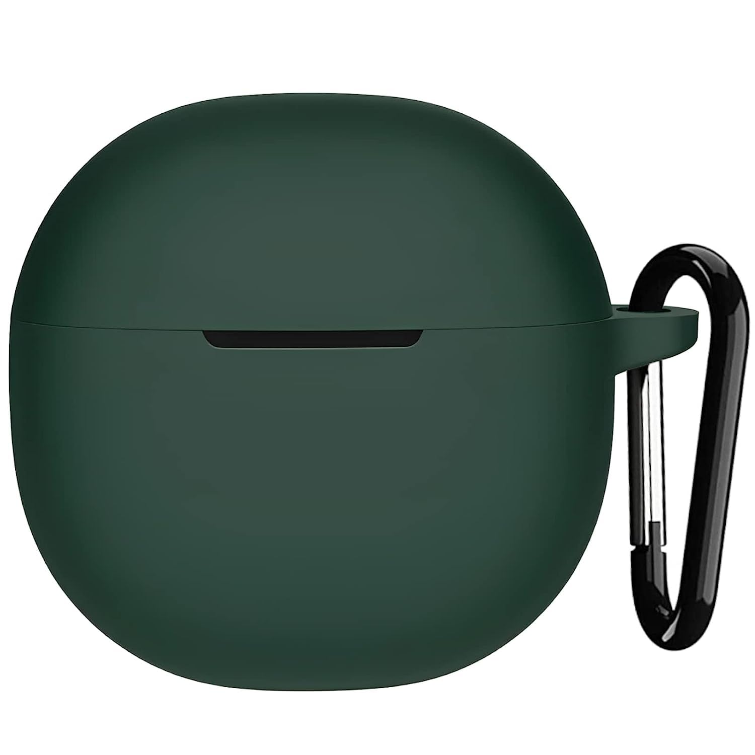 Cover Factory Silicone Case Cover for Boat Airdopes Atom 81| Shock Proof Protection Dustproof with Metal Keychain Boat Airdopes 81(only Cover airdopes not Included) (Green)