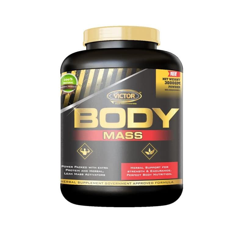 Victor Pharma Body Mass Gainer Protein Calorie Weight Gainer - 3000 Gram with Vitamins & Minerals (B0B4VS3P9H) Amazon Price History, Amazon Price Tracker