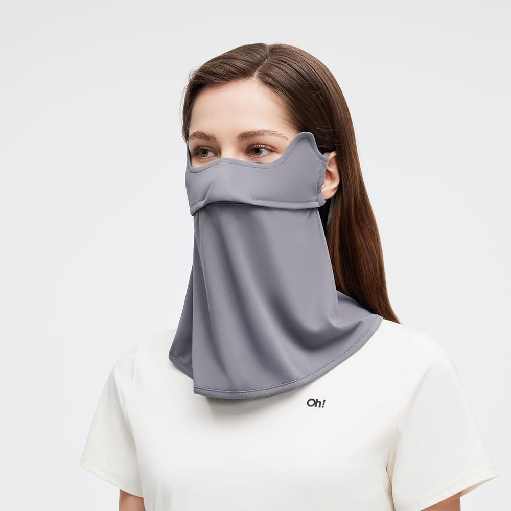 Sun UV Face Mask UPF50+ Neck Gaiter Scarf Breathable Cooling Face Cover for Outdoor Activities - Image 9