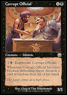 Magic The Gathering - Corrupt Official - Mercadian Masques