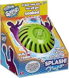 STAY ACTIVE SPLASH OUT throwing & catching water bust with timer balloon indoor outdoor activity fun family toy game boys girls game
