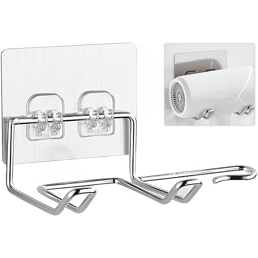Hair Dryer Holder Wall Mount Stand