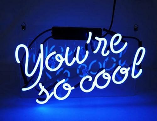 Queen Sense 14" You're So Cool Neon Sign Acrylic Pub