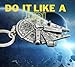 Imagen de Llavero de metal con anillo para fans de la saga de Star Wars