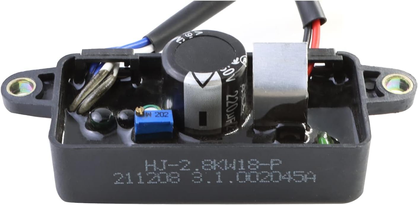 abliubale 3500 4000 Watt Generator Avr Automatic Voltage Regulator Compatible with 2KW 3KW 3.5kw 4kw For Honda Predator Champion Firman DuroMax Generator Parts 30060-Y025110 Homelite 4375 4650 OME