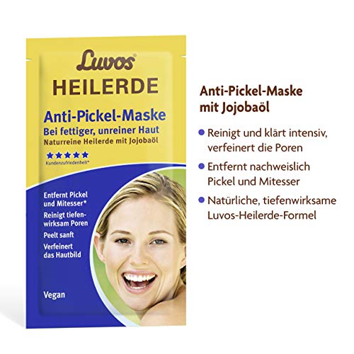 Luvos Heilaarde Gezichtsmasker, 15 ml - Afbeelding 3