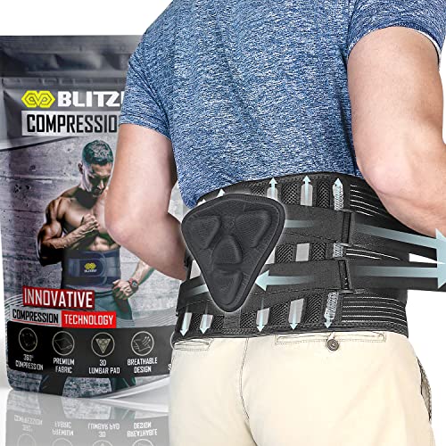 Back Brace for Lower Back Pain - Adjustable Support for Women and Men