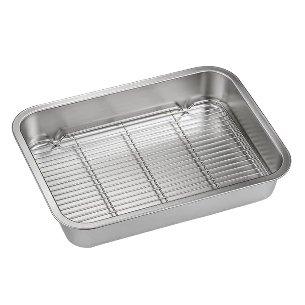 Plaque de cuisson en acier inoxydable pour éviter les débordements au four
