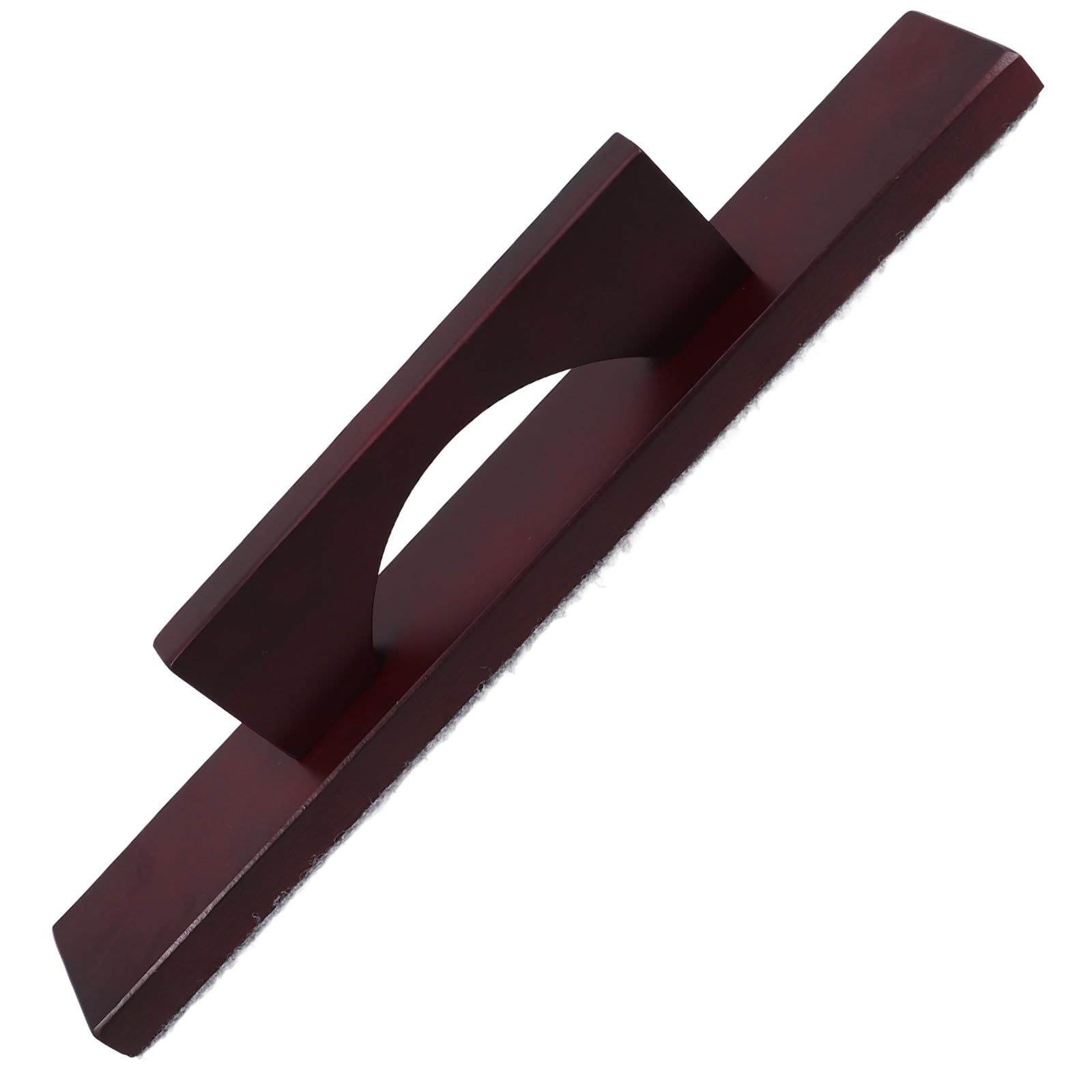 IMIKEYA Accessoire de Nettoyage pour Table de Shuffleboard Brosse en Bois et Poignée Ergonomique, pour Salle de Jeux et Entretien Facile