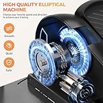 Elliptical Exercise Machine, Under Desk Elliptical Machine, Elliptical Trainer, Leg Joint Exerciser While Sitting for Seniors, Peddler Exerciser for Seniors, A New Easy Way to Do Exercise at Home - Image 4