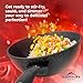 HOME N KITCHENWARE Nonstick Ceramic Wok, Frying Pan - Premium 9-Layered Cookware, Korean Marble-Coated - Easy to Clean Cast Aluminum - Induction Ready for Saute, Stir-Fry, Eggs, Fried Rice 8-Inch