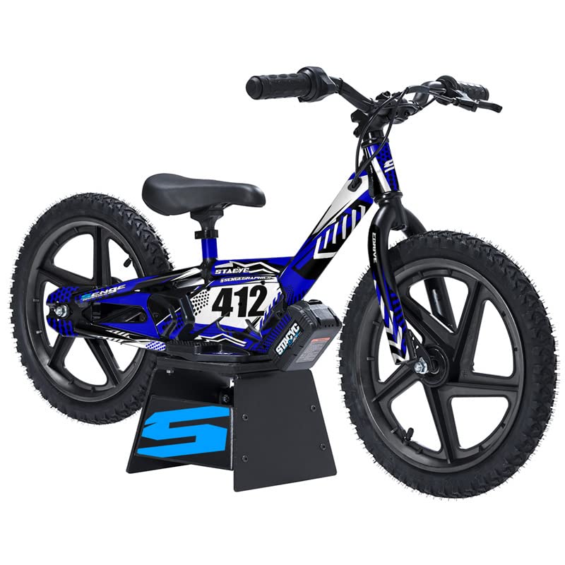 Amazon.com: 16eDRIVE Mayhem Blue Senge Graphics Kit Compatible