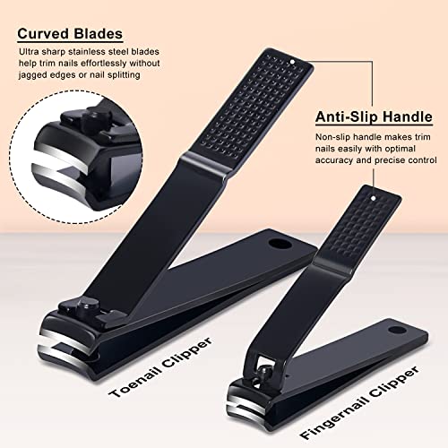 image for Tweezer Set with Nail Clippers, MORGLES Tweezers Set, Professional Nai