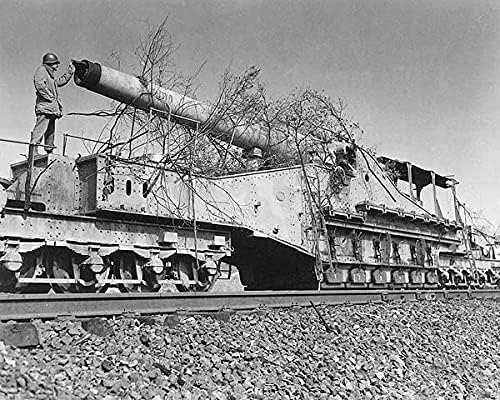 Big Bertha German Howitzer Gun WWII 11x14 Photograph Photo Print