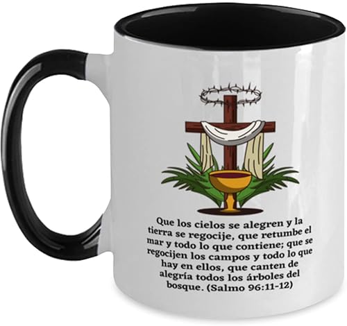 Regalos religiosos para mujer o hombre - No temas, porque yo estoy para ti - Para quinceanera, matrimonio, bautizo, primera comunion - Manija negra