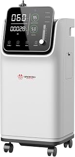 Veterinary Oxygen Concentrator for Pets – 93% ±3% Oxygen Purity, 0.5-5L Adjustable Flow, 10" HD LED Screen, Home Use – for Dogs, Cats, Small Animals