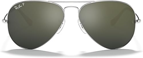 Miniatura 3 de Ray-Ban Rb3025 Classic - Lentes de sol polarizados para aviador Black/Green Polarized, Black/Polarized Black, Black/Polarized G-15 Green, Demi Gloss