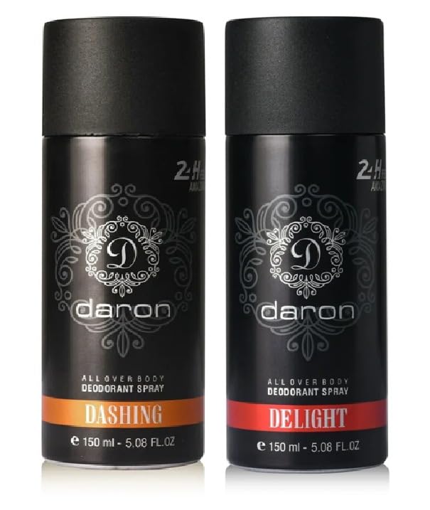 Body Deodorant Spray, Dashing and Delight Variants, 150ml, Pack of 2-picture-57