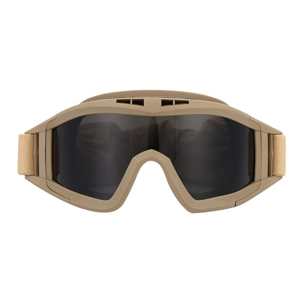 Tactics Goggle, Tactics Goggles Airsoft Paintball Ski Anti-Dust Anti-Fog Eye Protection Glasses Anti Fog Military Glasses