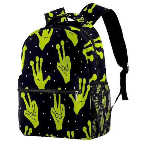 Sac de voyage décontracté grand volume 40cm avec motif extraterrestre pour fille