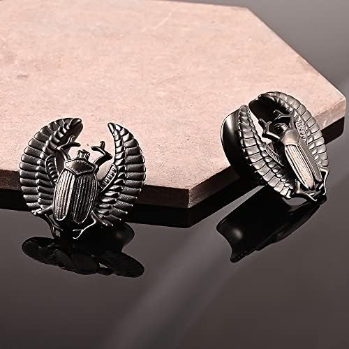 Túneles Para Orejas De Acero Inoxidable - Par De Expansores De 8mm A 19mm, Diseño Mariposa/Acampanado