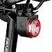 Fanale posteriore rosso Luce posteriore della bicicletta Ciclismo LED posteriore di sicurezza personale con Anti ladro di allarme remoto di controllo MTB bici della strada di coda impermeabile