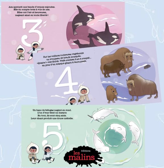 LES ANIMAUX ARCTIQUES DE 1 A 10 - PT01