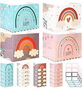 Crtiin 24 Pcs Desk Dividers for Students Privacy Folders Standard School Privacy Cardboard Board ...