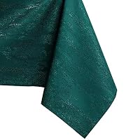 Nappe De Table Verte Gaia 40x40 Cm - Effet Lotus Déperlant En Polyester